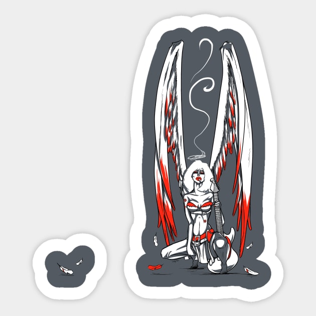 Love Your Angel Sticker by lizziehayes